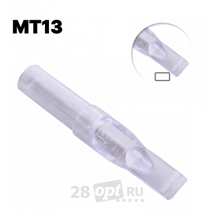 Тату-наконечник Magnum Professional Tip 13, Clear, коробка 50 шт.