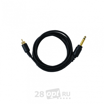 RCA-корд для тату-машинки Itattoo Rainbow, Black 100B-BB