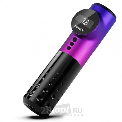 Роторная тату-машинка для художественной татуировки DragonHawk Mast Archer, Gradient purple