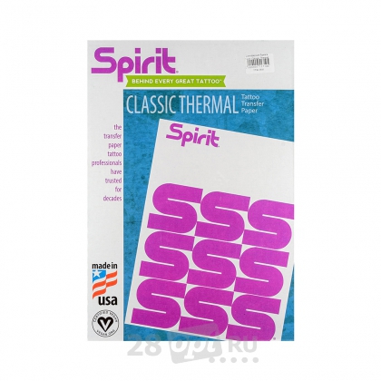 Трансферный лист для машинного перевода Spirit Classic Thermal